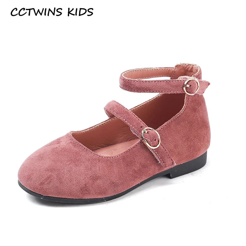 

CCTWINS Kids Shoes 2019 Spring Girls Fashion Shoes Dance Dress Party Children Butterfly Mary Jane Baby Flats Black GM2327