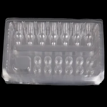 Новые 20 шт одноразовые пластиковые лоток картриджа для татуировок пластины игольчатый держатель подставки лотки