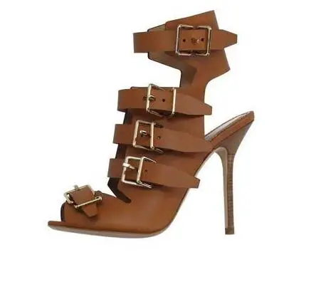 blanc 2019 Embelli Talons Slingback Filles Peep Bottes As Hauts Sandales multi Bottines Abesire Toe Spéciale Sexy Offre Pictures Boucles Spartiates Femmes 34RL5Aj