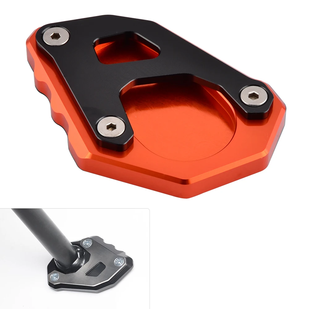  Foot Side Kickstand Enlarge Parking Kick Stand Extension Pad Plate Pedal For For KTM 1050 1090 1190