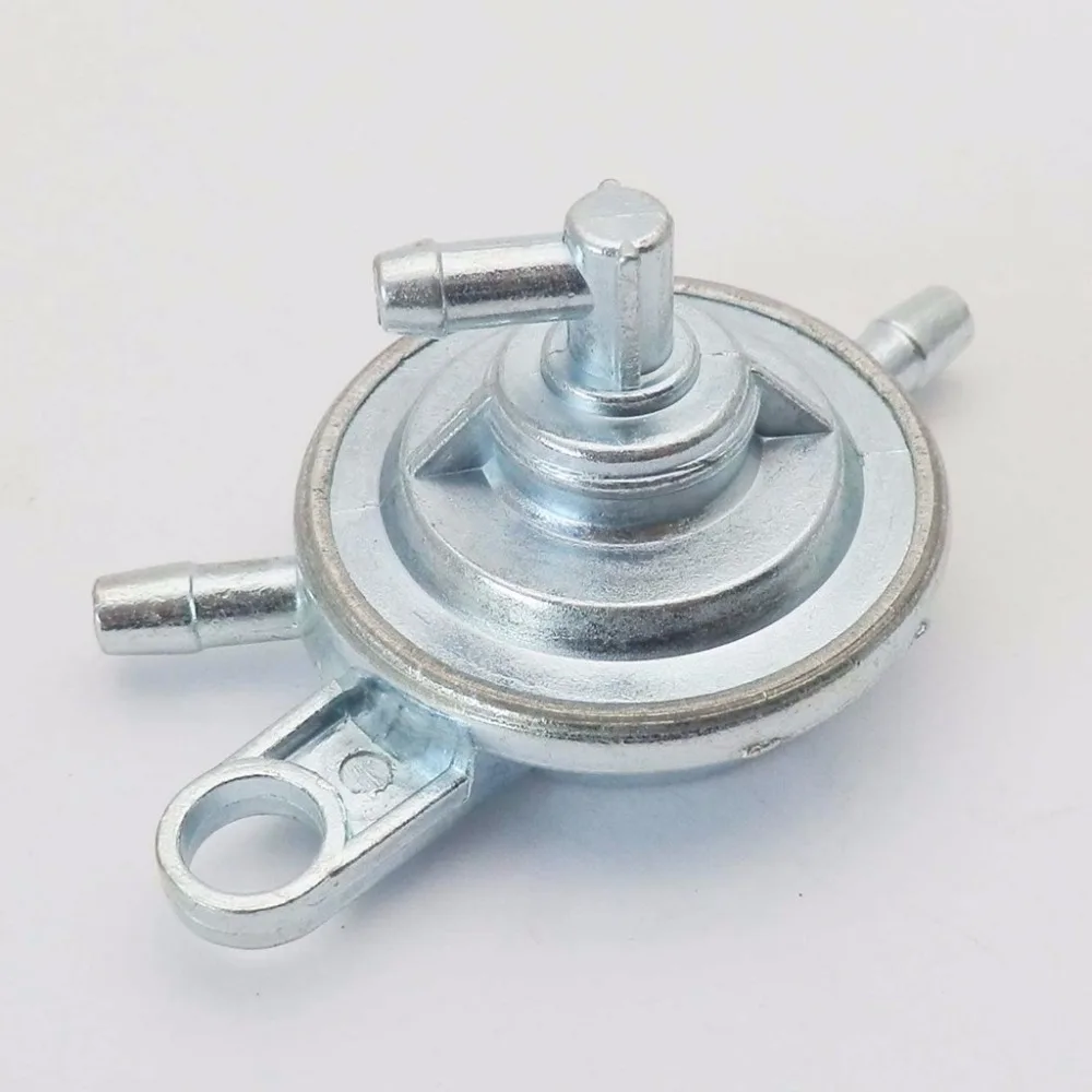Fuel Pump Valve Petcock For 50cc 150cc 250cc Atv Go Kart Scooter 2 Port