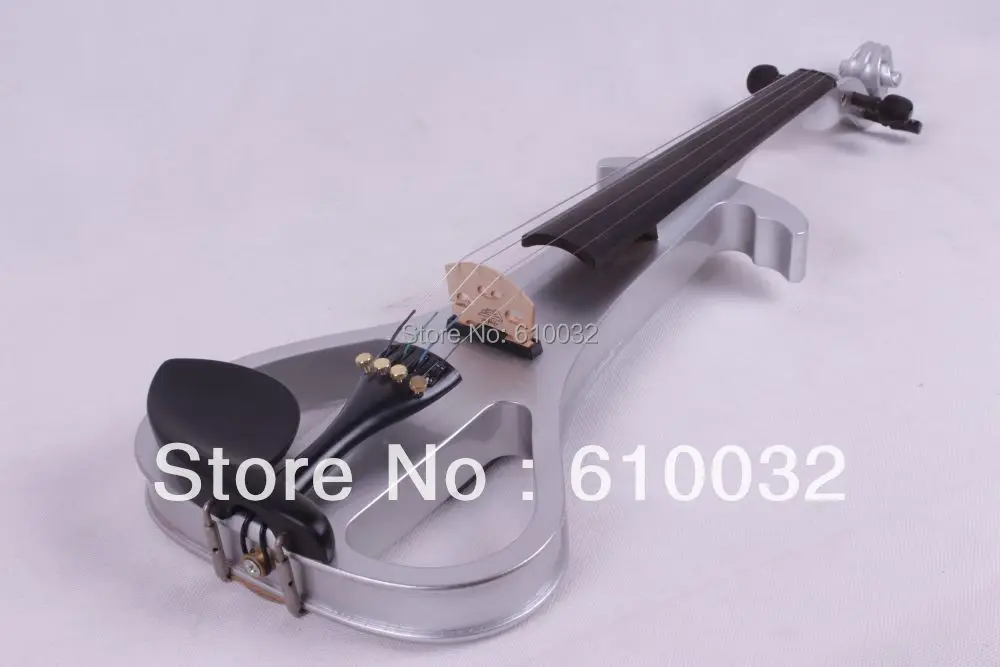 

4/4 Electric Violin Solid wood 19--29# dark Silver 4string