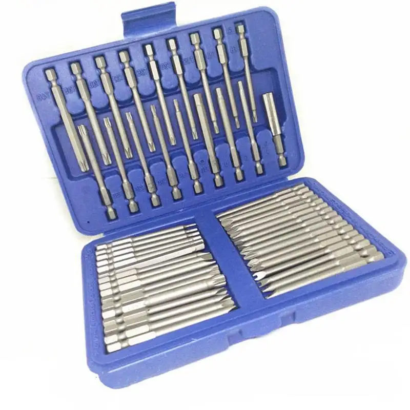

50pcs Precision Screwdriver Bit Sets Security Alloy Steel Assortment Set Professional Screw Bits Power Tools Accessories