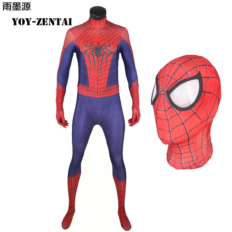 Buy YOY-ZENTAI High Quality Amazing Spiderman Costume Movie Amazing Spiderman Suit For Halloween for only 166 USD Buy YOY-ZENTAI High Quality Amazing Spiderman Costume Movie Amazing Spiderman Suit For Halloween for only 166 USD