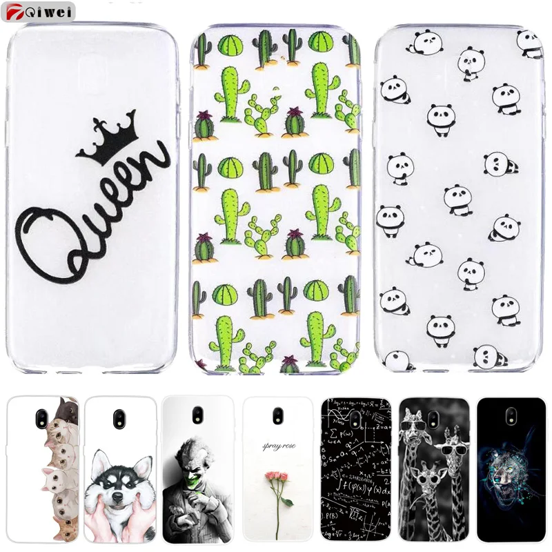 

For Samsung Galaxy J7 2017 Case Silicon Soft TPU Phone Back Clear Cover For Samsung J7 Pro Case Coque J7Pro J730 Capas Fundas