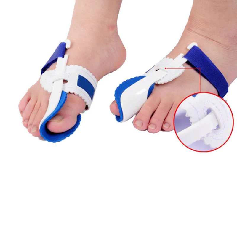 1pair Bunion Device Hallux Valgus Orthopedic Braces Toe Correction Night Foot Care Corrector Thumb Big Bone Orthotics H