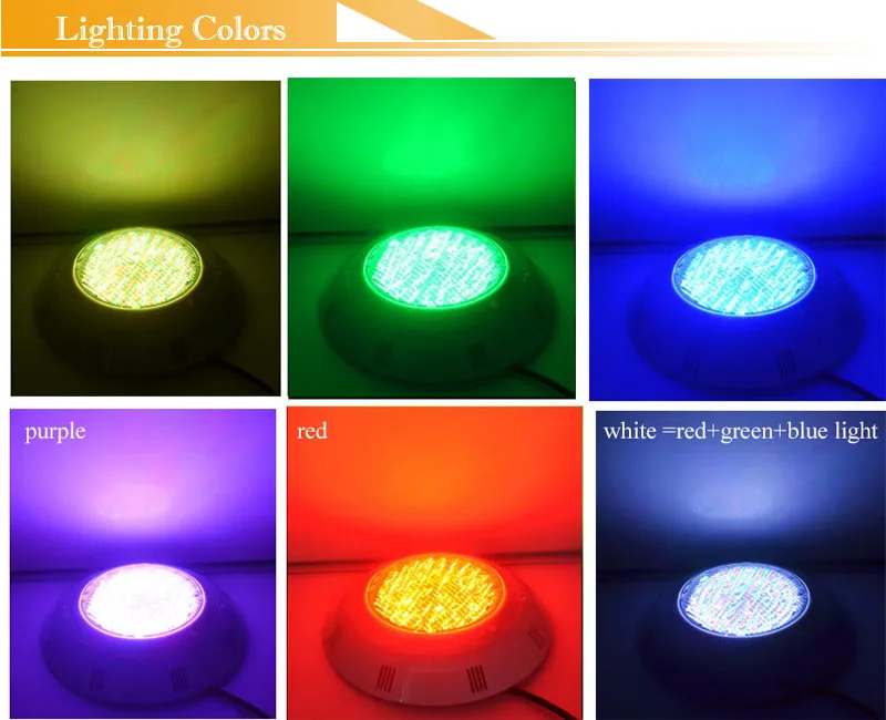 RGB 2 cables Sync LED luces de Piscina montado en la pared lámpara subacuática Piscina IP68 12 V 24 W + fuente de alimentación de control remoto impermeable 4 unids RGB 2 cables Sync LED luces de Piscina montado en la pared lámpara subacuática Piscina IP68 12 V 24 W + fuente de alimentación de control remoto impermeable 4 unids