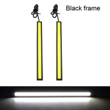 MOONBIFFY 1Pcs update Ultra Bright LED Daytime Running lights DC 12V 17cm Waterproof Auto Car DRL