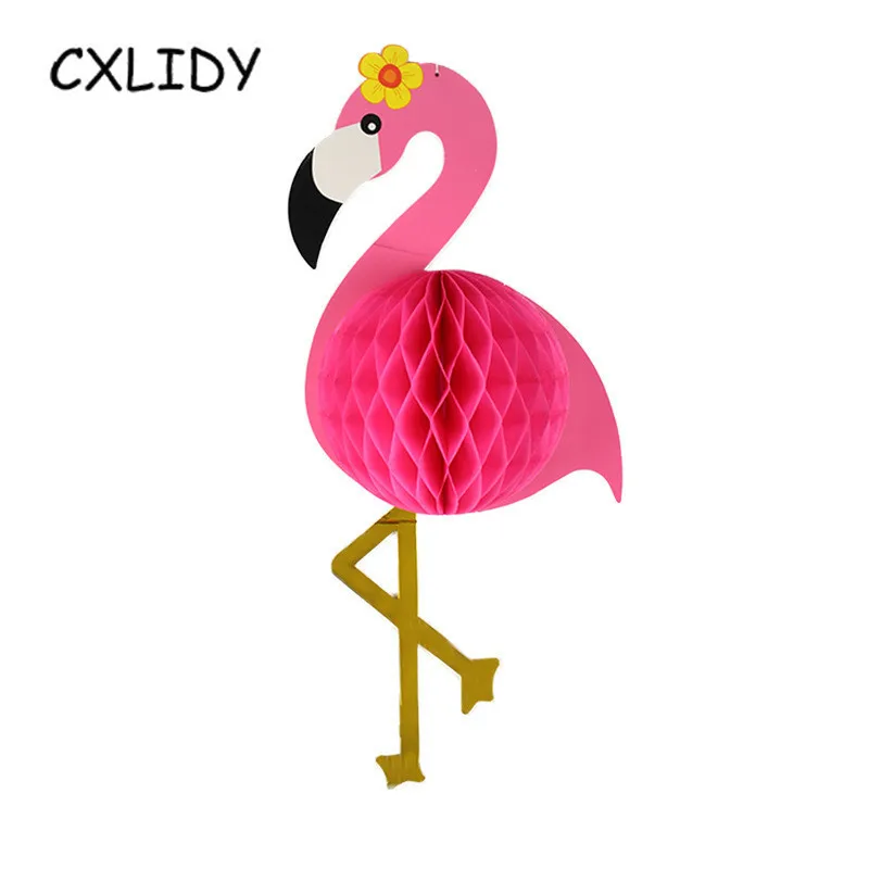 Hawaiian Party ALOHA Letter Turtle Leaf Banner Pineapple Balloon Flamingo Straw Honeycomb Ball Paper Lantern Decoration qq096 (50)