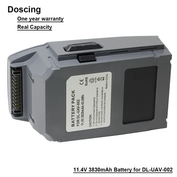 

1PCS Doscing 3830mAh 11.4V Li-polyner Batteria for Mavic Pro Drone Intelligent Flight Battery MAX 22-min Flight