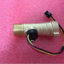 Чистая медь, латунь G1/" 1-30L/мин DC3V-18V топлива газа датчик расхода воды зал турбинный расходомер