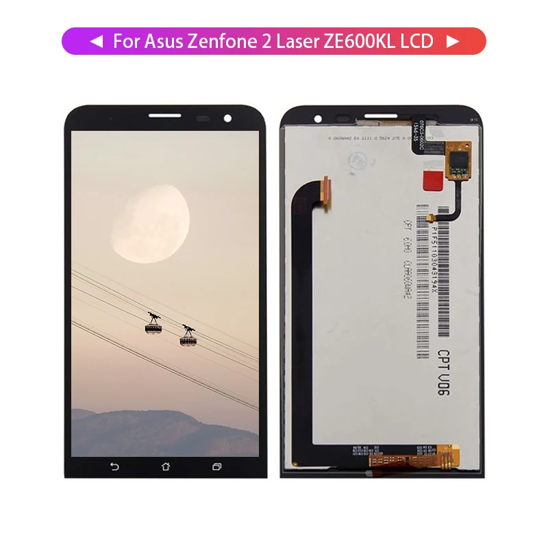 Для 6 0 &quotAsus Zenfone 2 Laser ZE600KL Z00MD 2017 ЖК дисплей дигитайзер экран сенсорная панель
