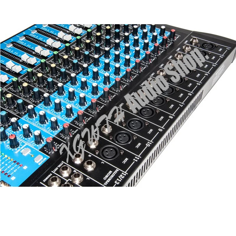 12 Channel Bluetooth USB DJ Mixer 16 DSP Digital