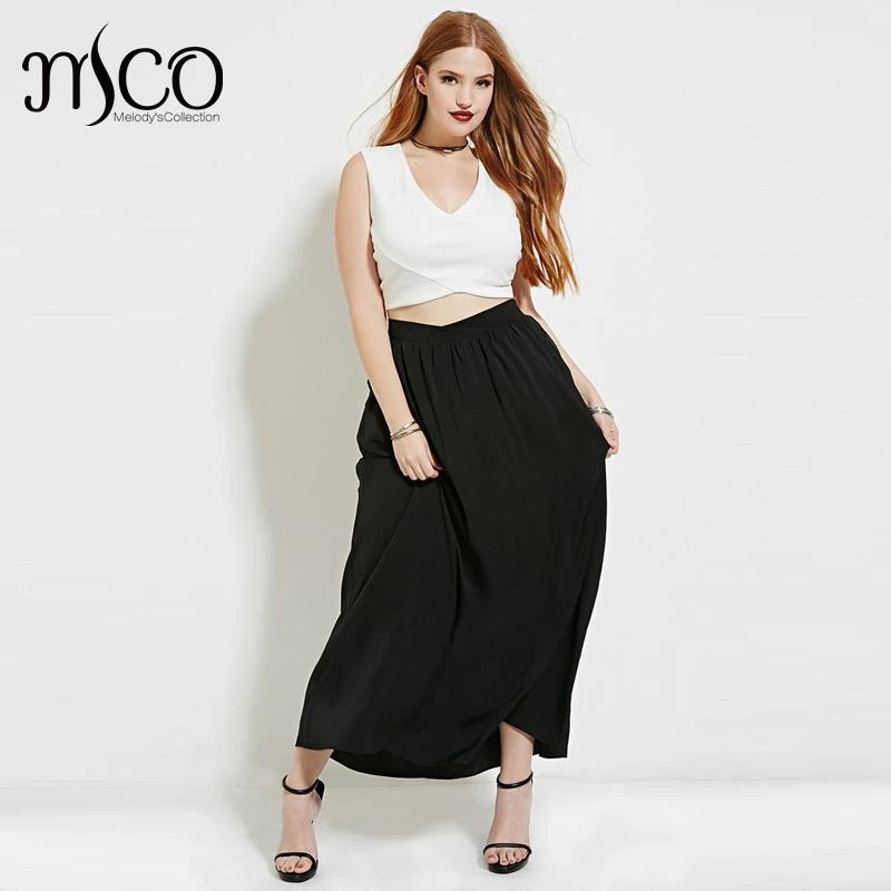 black boho maxi skirt