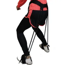 Тренировочный канат для ног из натурального латекса, эластичная веревка для похудения, тренировочная Йога с тросом