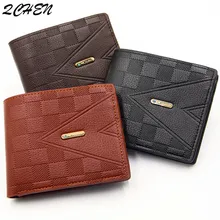 

Men's wallet Fashion Mens Wallet triangle Multicolor with Coin Bag no Zipper New Design Dollar Slim Purse Money Clip Wallet 551