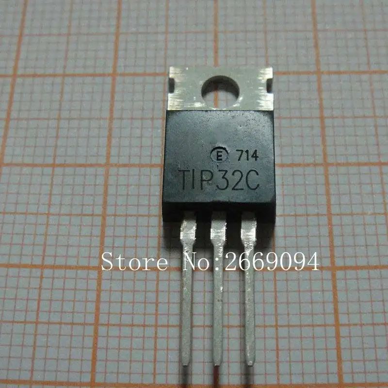 

10pcs free shipping TIP32C TIP32 TO-220 Bipolar Transistors - BJT NPN Gen Pur Power