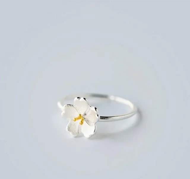 Jisensp Minimalist Jewelry Silver Color Geometric Rings for Women Adjustable Round Triangle Heartbeat Finger Ring bague femme SYJZ024