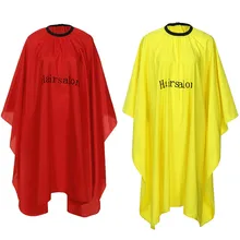 Парикмахерская накидка, халат, ткань, красный, желтый шарф, Резка волос, водонепроницаемая ткань, Парикмахерская накидка, Парикмахерская накидка