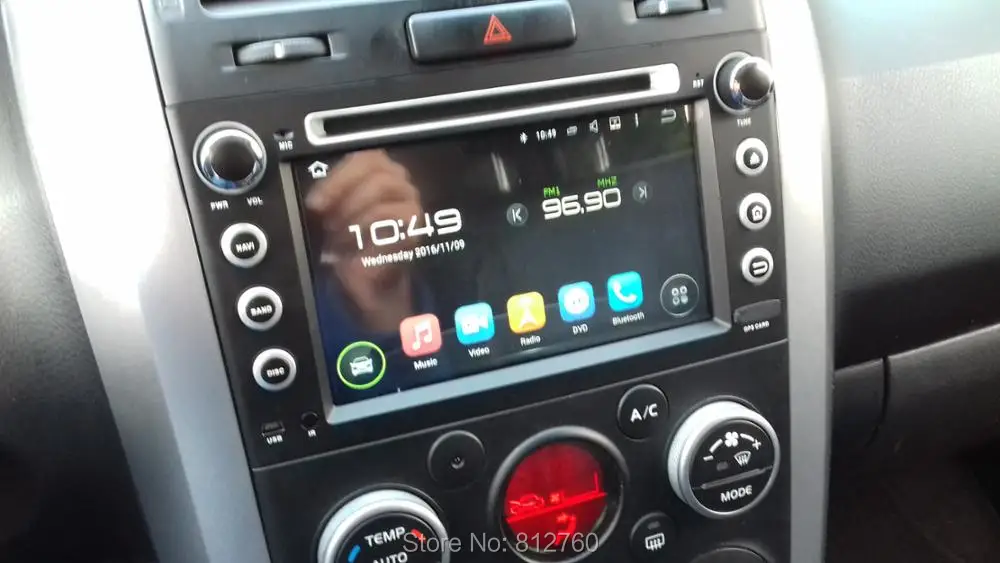 Best Quad Core 1024*600 Android 5.1 Car Multimedia Head Unit DVD Player for SUZUKI GRAND VITARA Radio Stereo Bluetooth WIFI 3G+camera 13