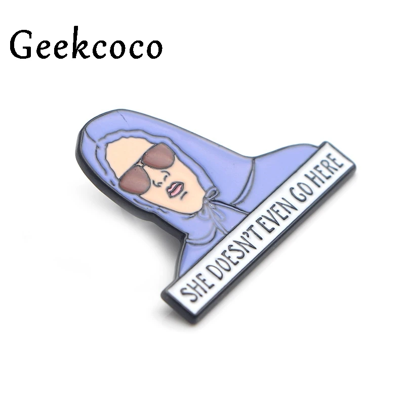 Geekcoco модная Эмаль Булавка мультфильм Милая брошь коллекция металлическая брошь значок Броши для женщин мужчин Ювелирные изделия Подарки J0575