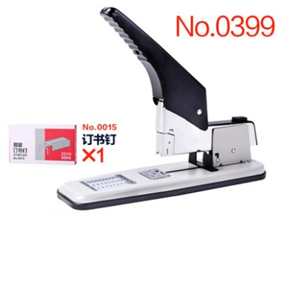 NO0399HeavyDutyStaplerwith500pcsStaples210SheetCapacityFor