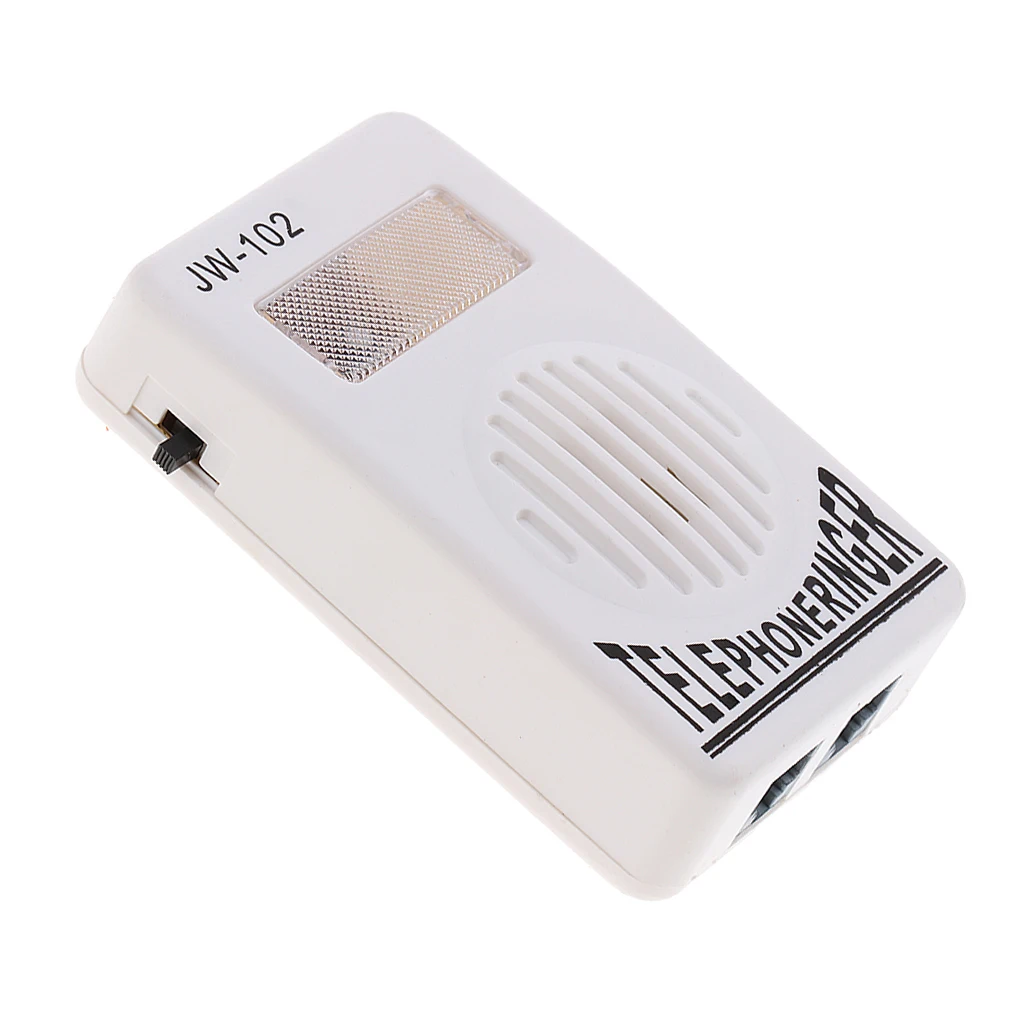 6P2C Home Office Telephone Landline Ring Amplifier Amplified Ringer Loud Amp Portable Design Network Signal amplifier