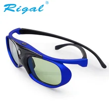 Rigal GS1000 3D активные очки DLP проектор 3D очки для XGIMI Z3/Z4, Nuts G1/P2, BenQ, Optoma, acer проектор