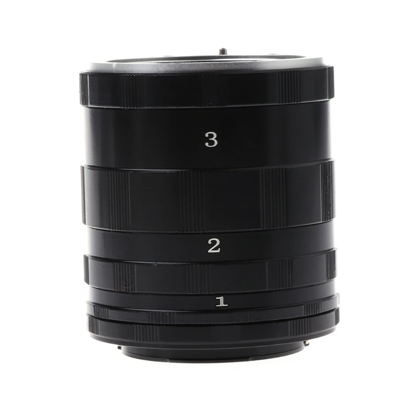 OOTDTY макро Удлинительное Кольцо Набор ручной фокусировки для Nikon DSLR D3200 D7000 D610 D7100