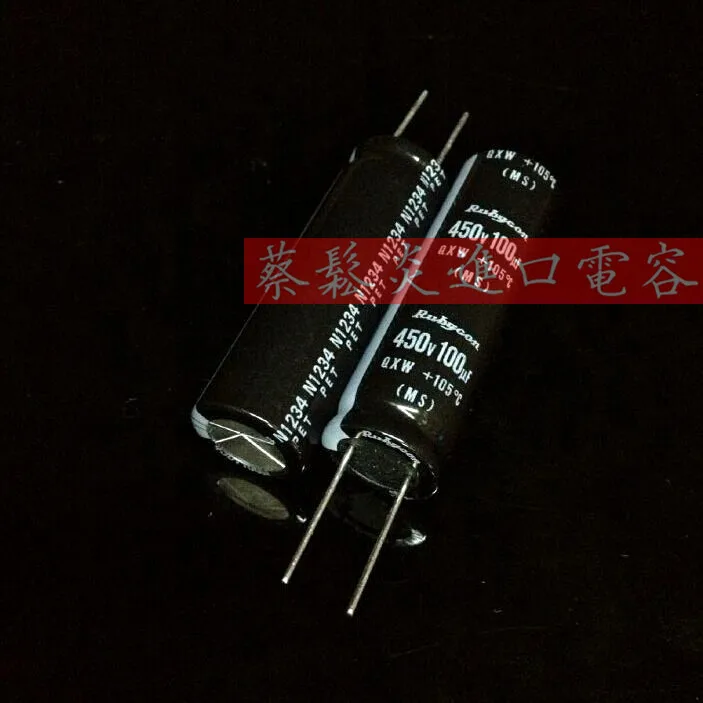 Strip LED LCD TV electrolytic capacitor 450v100uf 14.5X45 ruby | Электронные компоненты и принадлежности