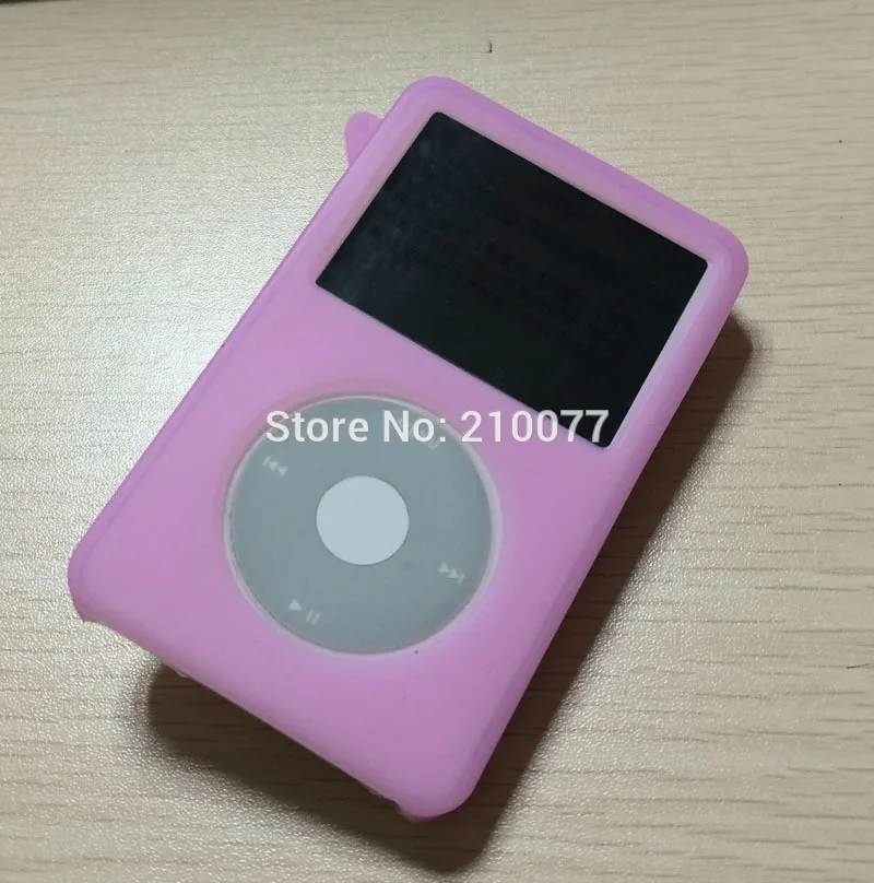 Силиконовый кожаный чехол для нового iPod Classic 80GB 120G 160G Видео 30gb Gen Чехол-держатель