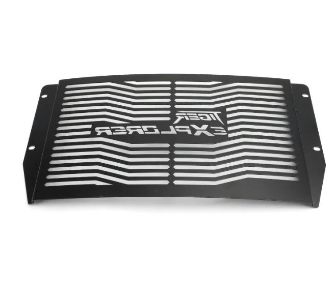 Areyourshop для Triumph Tiger 1200 Explorer XC/XCA/XCX/XR/XRT/XRX 2012- Защитная крышка радиатора из нержавеющей стали - Цвет: Black