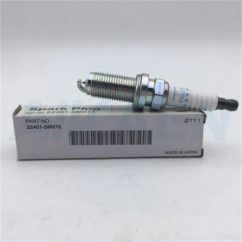 6pcs/lot 22401-5M015 PLFR5A-11 Spark Plug For Nissan Teana 350Z Armada Maxima Infiniti FX35 FX35 G35 I35 M45 QX4 QX56 6pcs/lot 22401-5M015 PLFR5A-11 Spark Plug For Nissan Teana 350Z Armada Maxima Infiniti FX35 FX35 G35 I35 M45 QX4 QX56