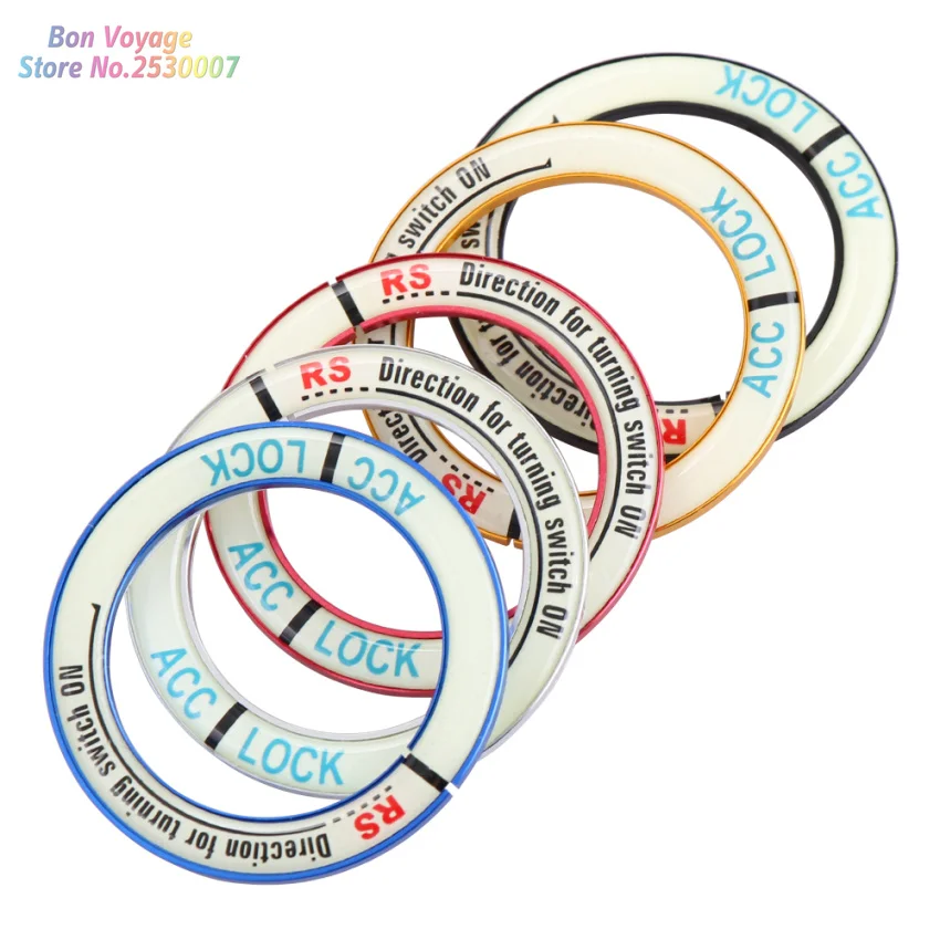 

Lumiuous Car Engine Start Stop Ignition Key Ring for Chevrolet Volt EPICA Malibu Camaro Cobalt Orlando Spark