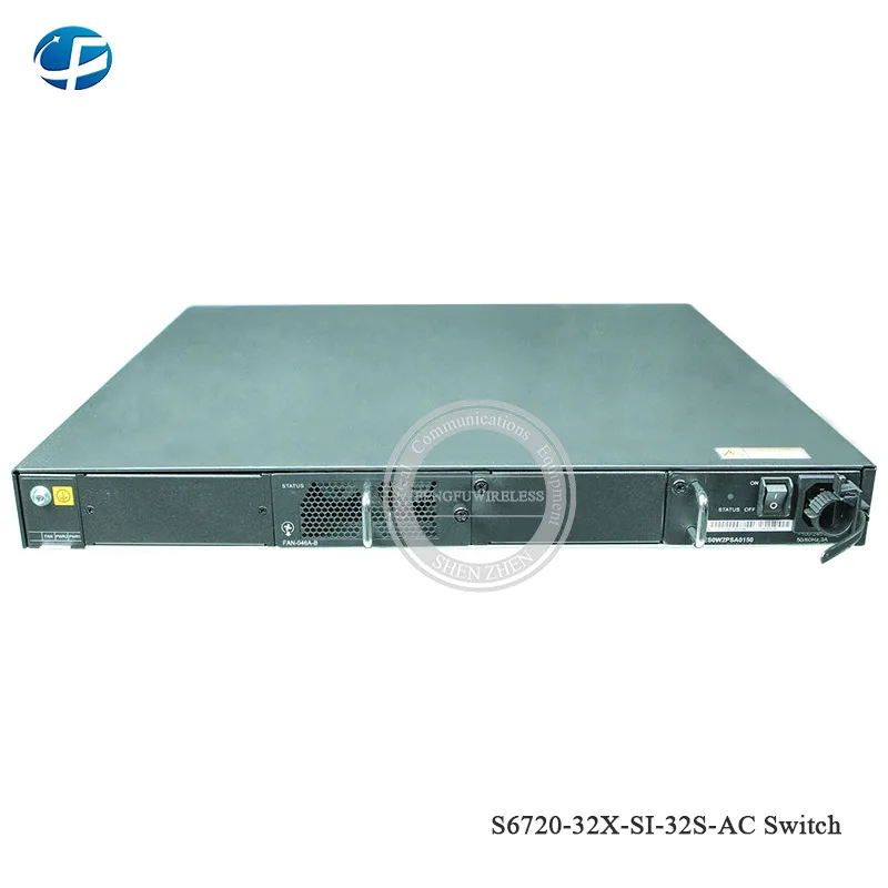 Горячая S6720-SI серии S6720-32X-SI-32S-AC переключатель 32 порта 10 гигабитный SFP+ переключатель доступа с 2,56 Tbit/s коммутационная Емкость