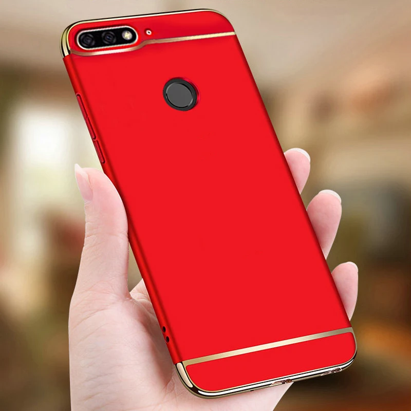 Для Huawei Honor 7A Pro Чехол жесткий пластиковый чехол для телефона-лента на заднюю