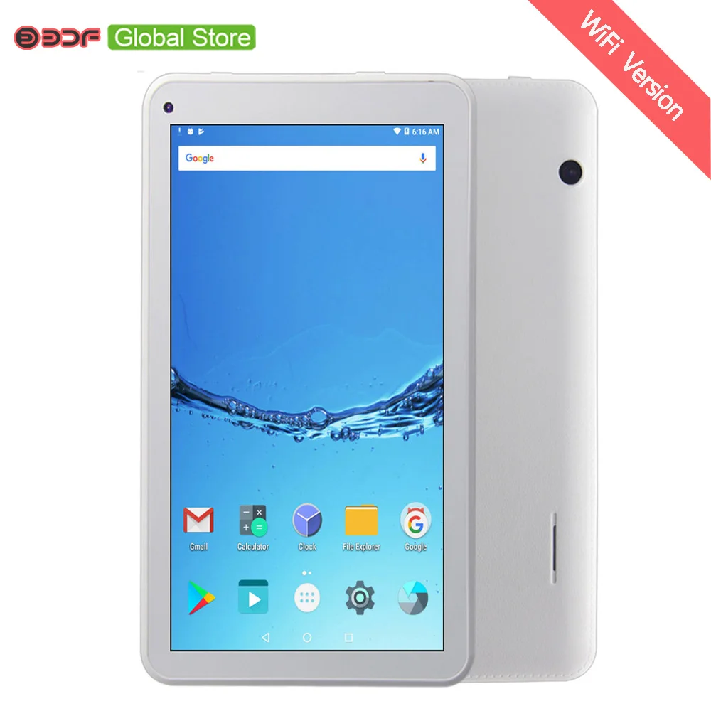 

7 Inch WiFi Android 5.1 Tablet Pc 1GB RAM +8GB ROM Quad Core IPS LCD Display Screen Support Extend 32GB TF card Slot
