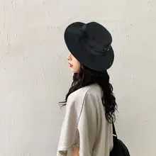 Одноцветная Кепка с большими полями для женщин и мужчин, летняя уличная Кепка с защитой от ультрафиолета, вязаная шапка для пешего туризма, Рыбацкая Кепка для бассейна, солнцезащитная Кепка