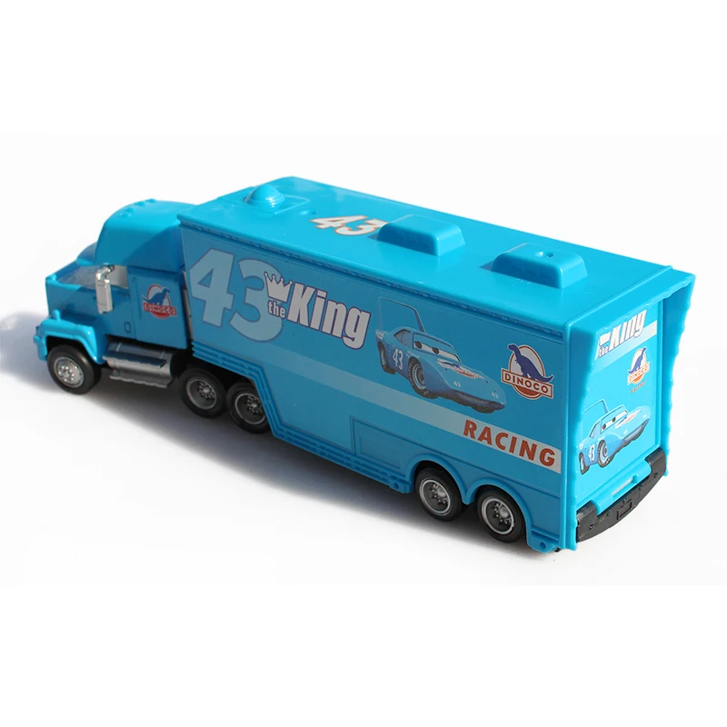 Disney Pixar Cars2 100% оригинал № 43 мак грузовик король литый под давлением металлический