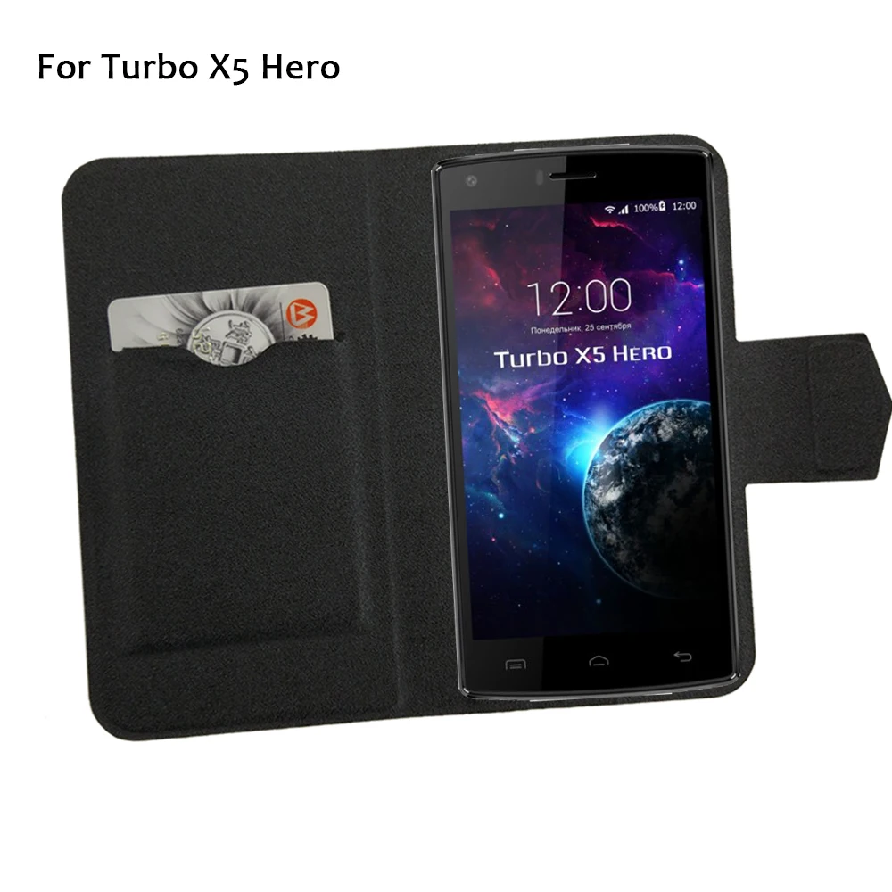 

5 Colors Hot! Turbo X5 Hero Phone Case Leather Cover,Factory Direct Fashion Luxury Full Flip Stand Leather Phone Cases