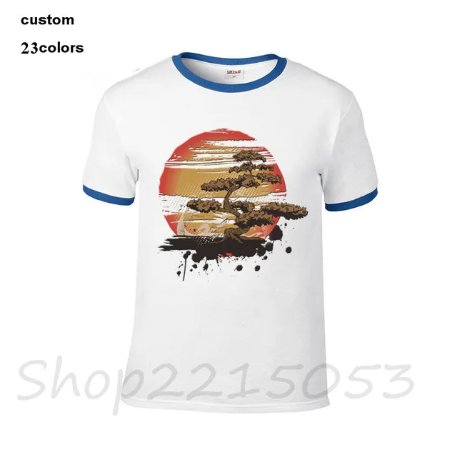 2018 streetwear bonsai Men funny t-shirt one punch ajax fox mtb  xxxtentacion imagine dragons stranger things male t shirt tshirt
