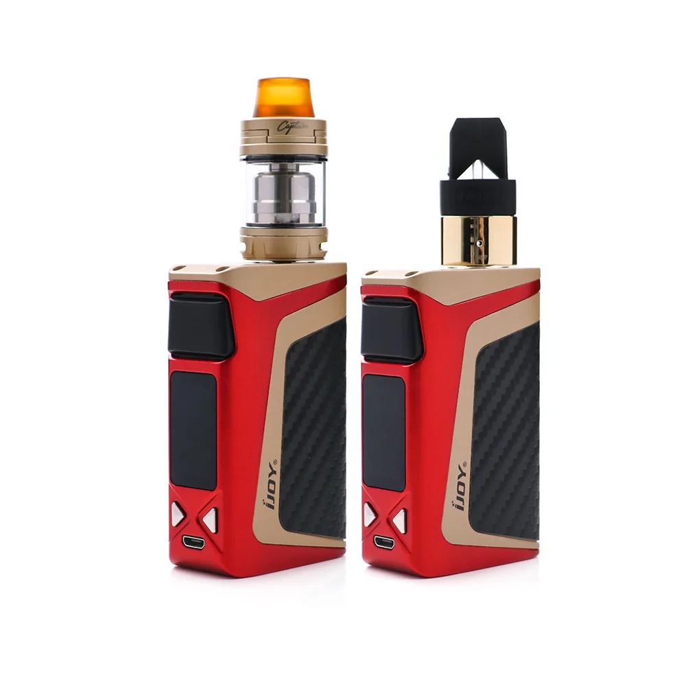 Оригинал IJOY ELITE мини комплект с бак subohm 3 в 1 60 Вт собран 2200 мАч батареи Vape