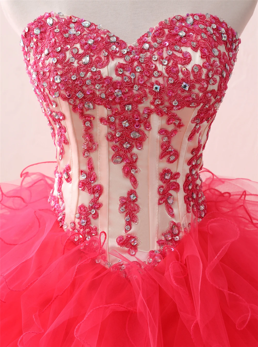 Bealegantom Милая Бальные платья бальное платье с бисером куртка Сладкий 16 Vestidos De 15 Anos QA1309