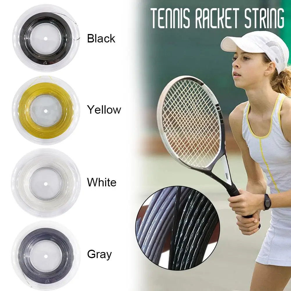 

2018 New Concave Ribbed Tennis Racket Strings Polyester Alu Power Rough 1.25mm 200m/reel 4 Colors Co-Polyester