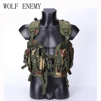

97 Navy SEAL Tactical CS Army Airsoft Military Tactical Vest Green Black Woodland Color
