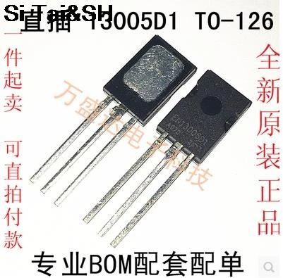 

Free shipping 10pcs/lot EN13005D1 MJE13005 13005D TO-126 new original