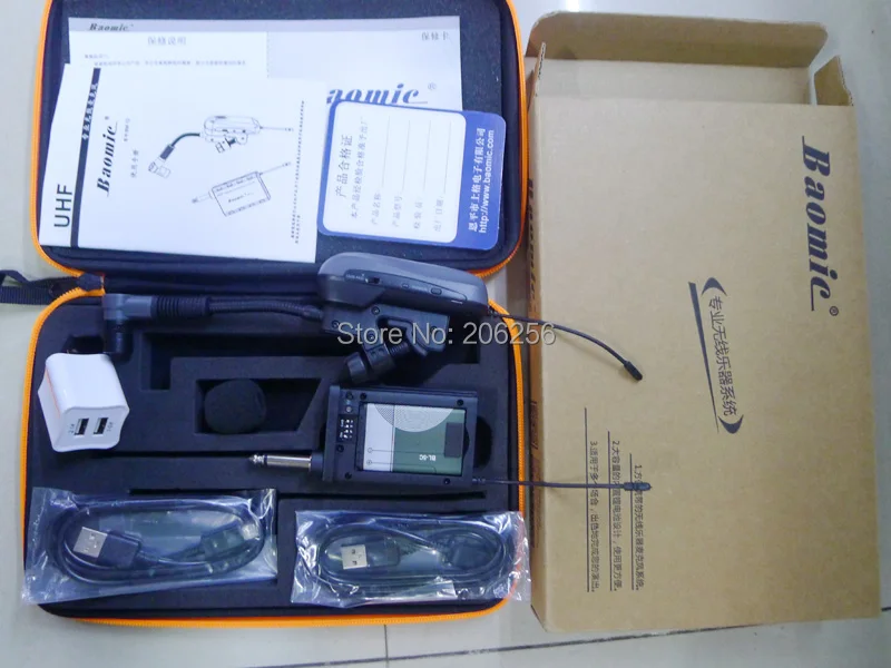 Новый Baomic BM12 V2 Saxe аудио Профессиональный UHF беспроводной инструмент система