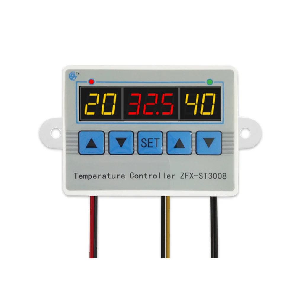 

Newest Three Display Multifunctional Temperature Controller Of ZFX-ST3008
