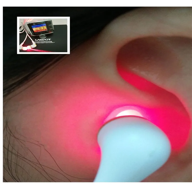 LASPOT лазерное медицинское физиотерапевтическое оборудование в ушах реабилитационное лечение Потеря слуха лазерные часы в ушах