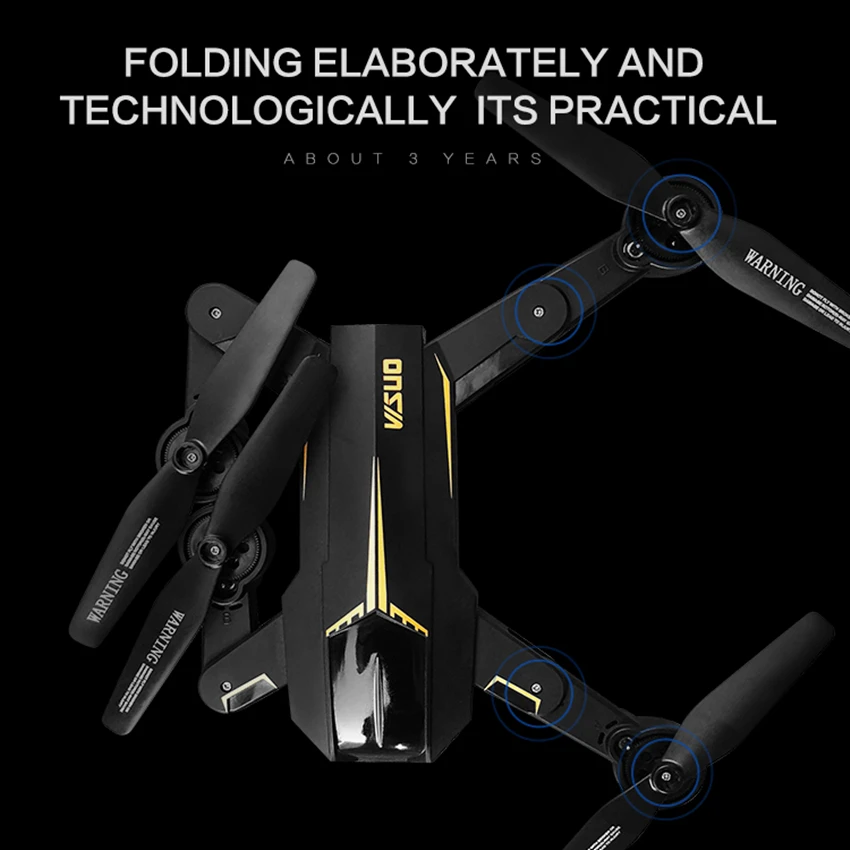 VISUO XS812 gps Дроны с камерой 5MP 5G FPV HD RC вертолет удержание высоты Квадрокоптер
